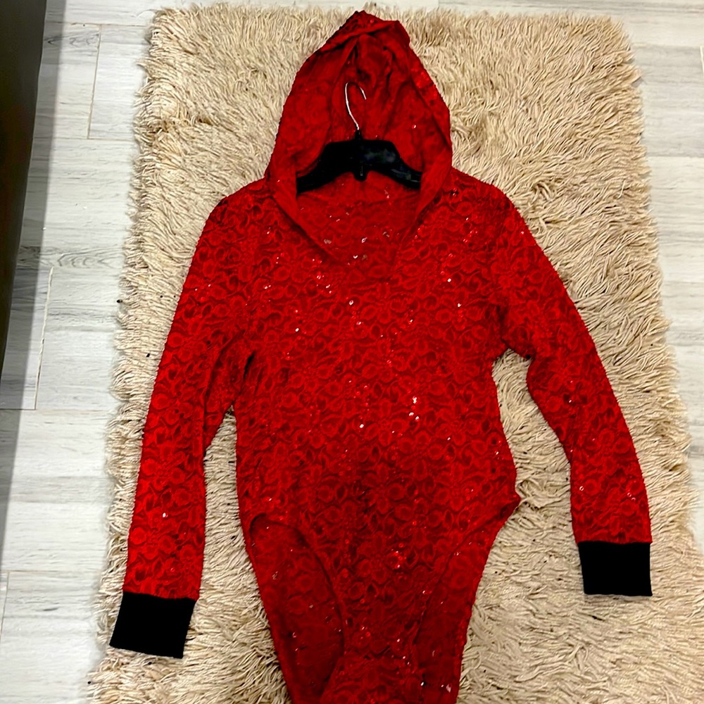 Lace hoodie